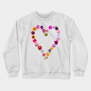 Heart of Flowers for Mothers Day Crewneck Sweatshirt